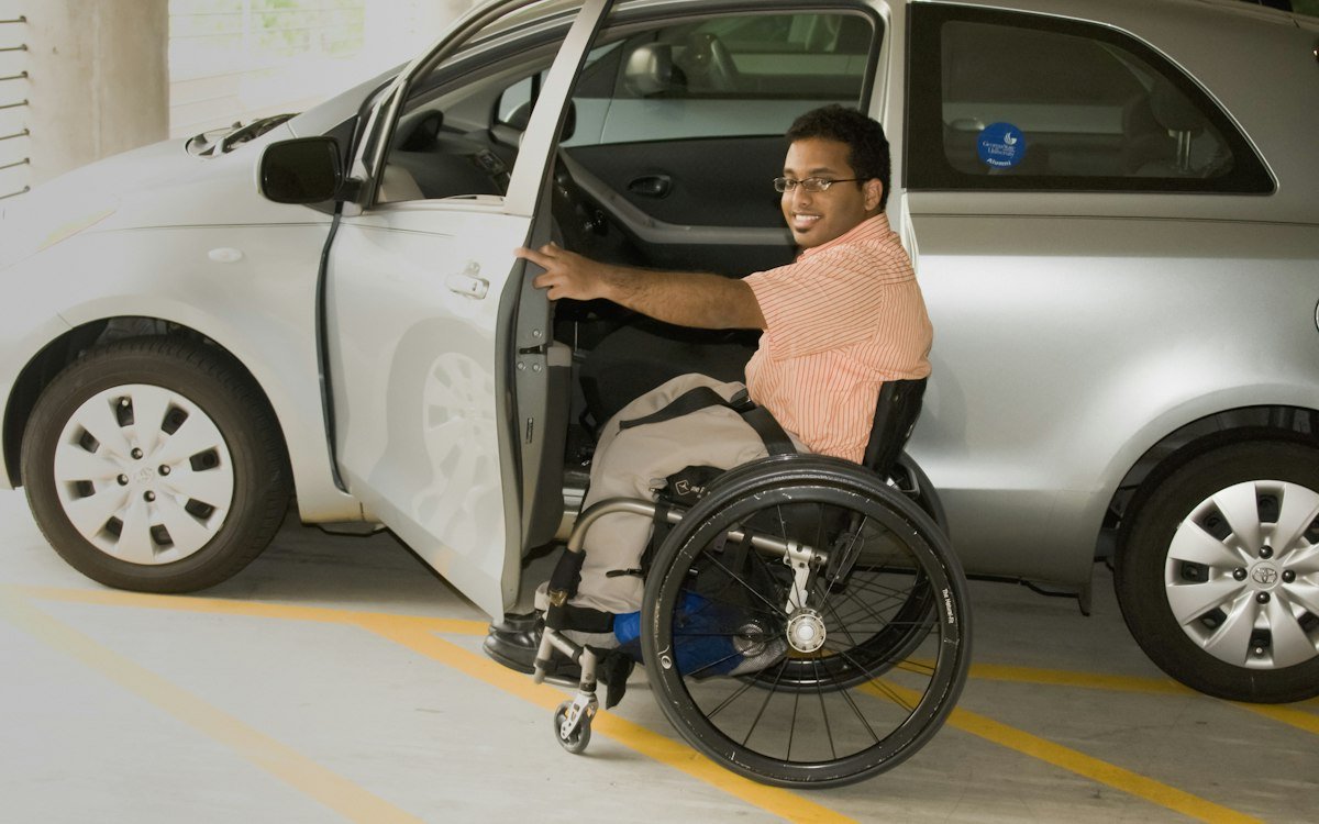 Wheelchair accessible van